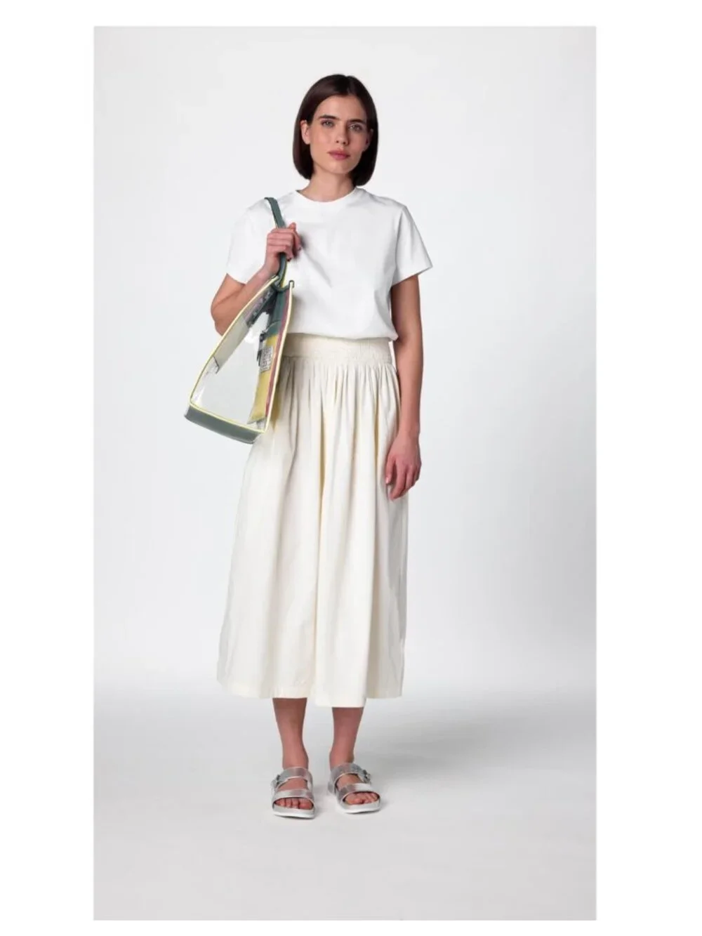 Vegan Leather Extra Large Tote with Pockets